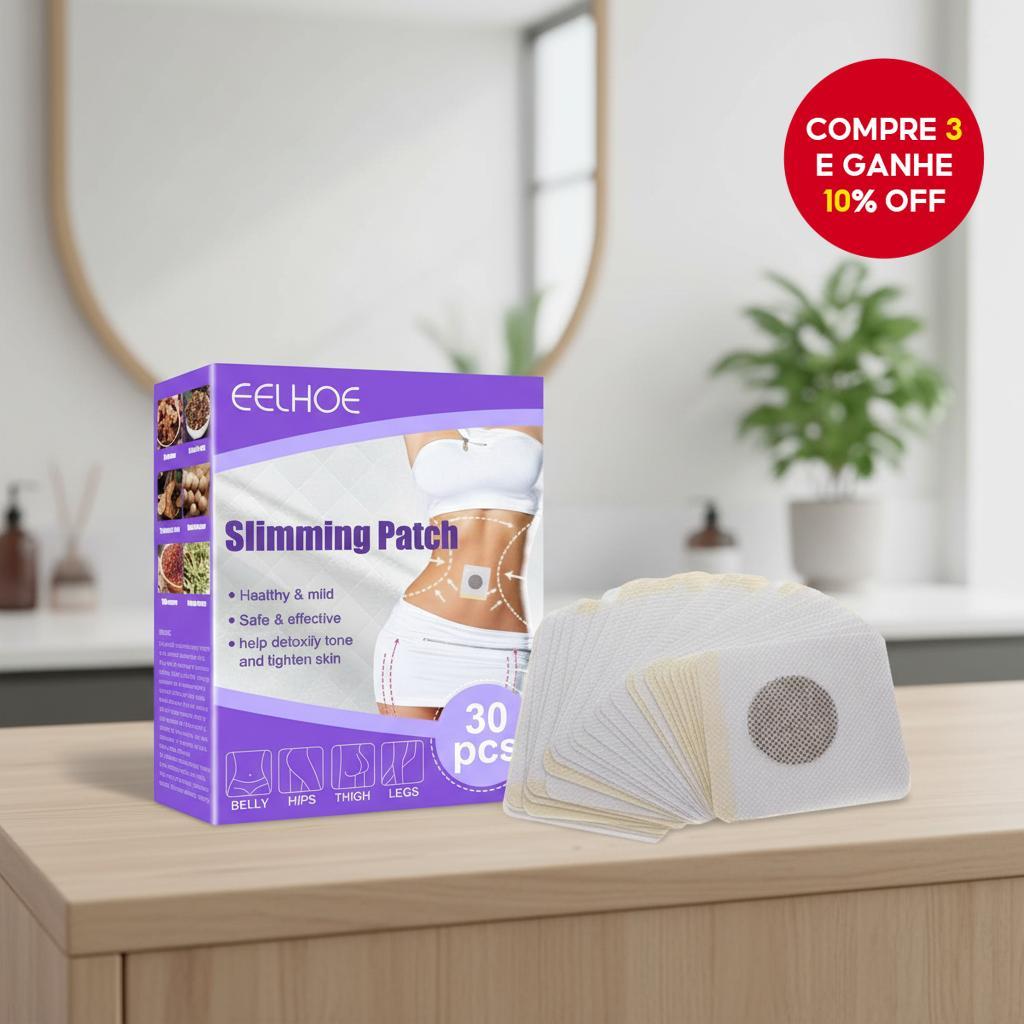 Eelhoe Adesivo para Emagrecimento, Adesivo de Umbigo, Queima de Gordura, Perda de Peso, Barriga, Cintura, Gesso, 30 em Oferta na Shopee