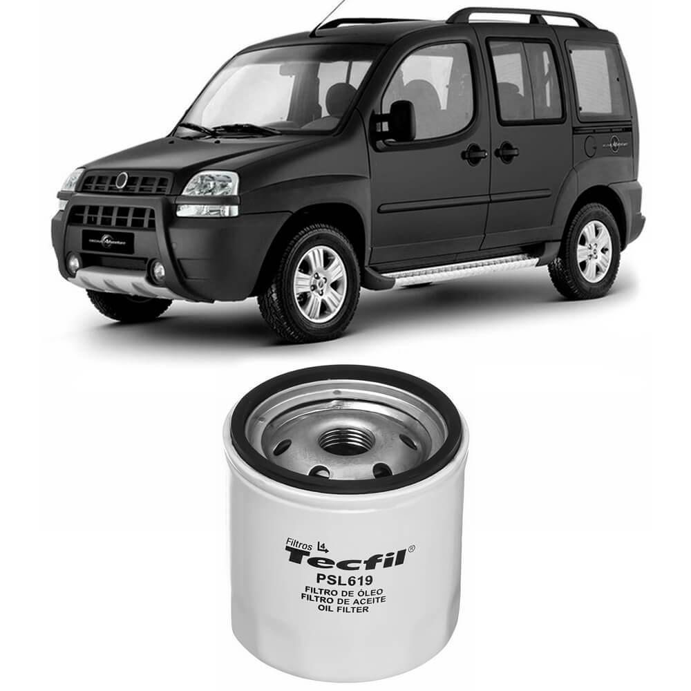 Filtro Óleo Fiat Doblo 1.8 8v 2004 A 2010 Tecfil em Oferta na Shopee