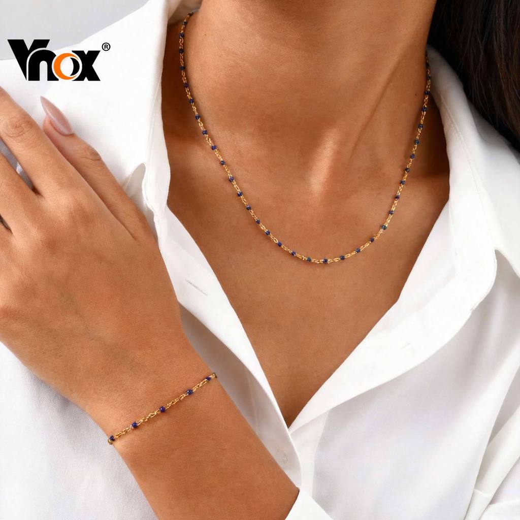 Pulseira Vnox Black Dopamina Com Mistura De Cores Para Mulheres , Presente De Joia Namorada , Esposa , Mãe , Elegante O