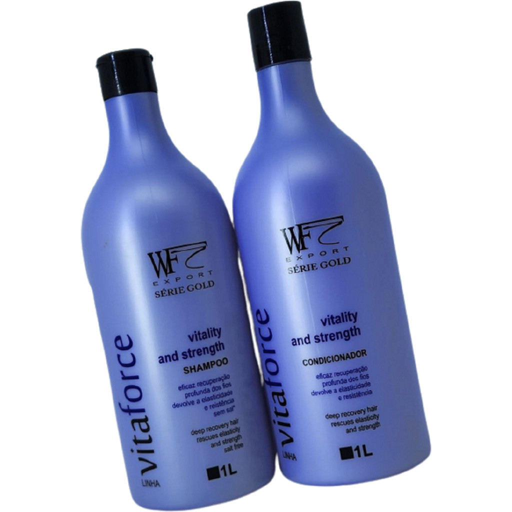 Kit Fortalecimento Vita Force Sh 1000ml Con 1000ml WF