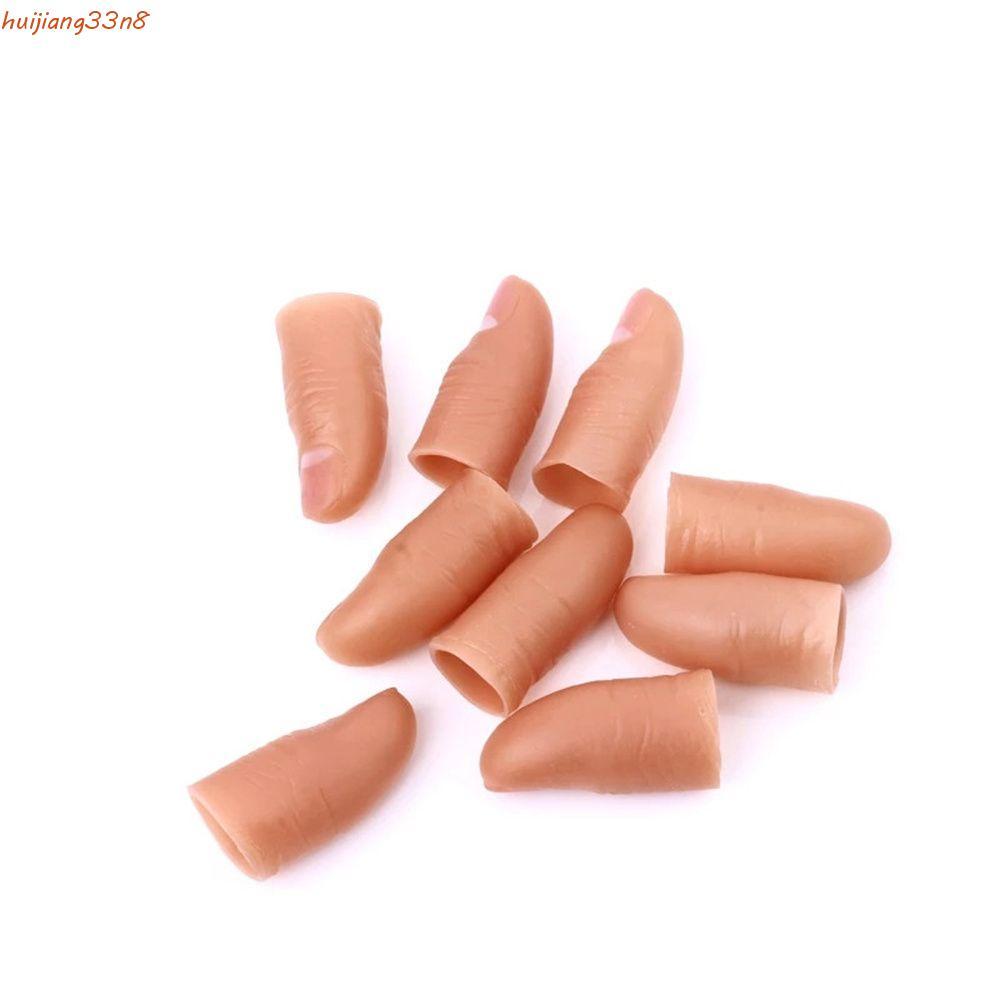 HUIJIANG Dedo Falso Presentes De Natal Polegar Ponta Truque Mágico Adereços Rua Truques Mágicos