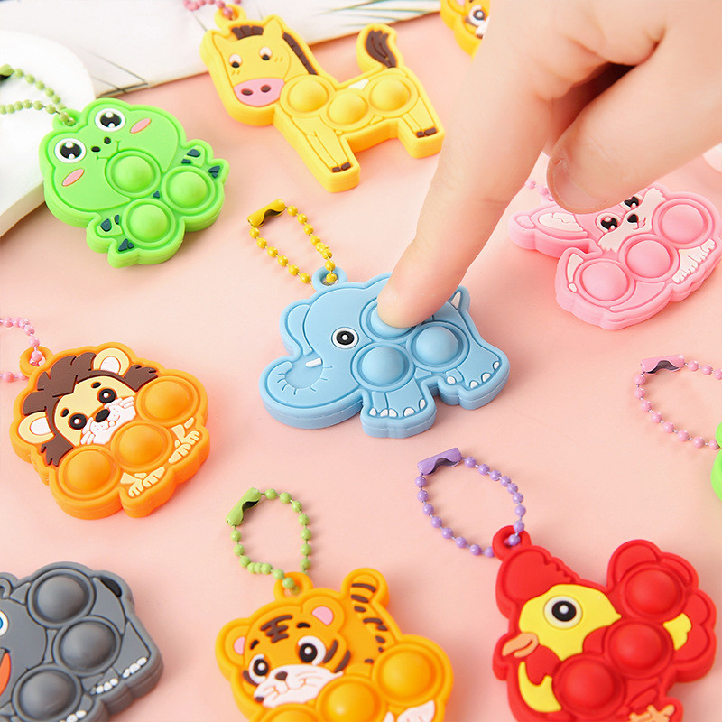 Forma Animal bolha imprensa descompressão brinquedo espremer bolha descompressão cura pequeno brinquedo rato pioneiro