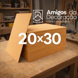 Kit 05 10 20 30 40 50 Placas MDF Cru 3mm 20x30 Corte Laser Artesanato Sublimação Gravação Marcenaria Personalizado Casa em Oferta na Shopee