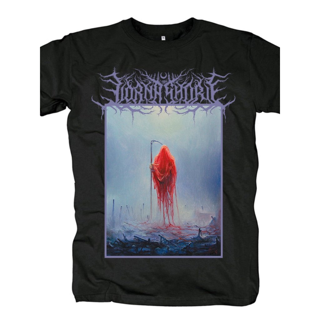 Music.Soul Camiseta Unissex Lorna Shore Core Metal Estampada Streetwear Oversized Poderosa Estilosa Confortável Casual