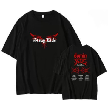 [Camiseta Premium em Algodão Puro]TT Camiseta Camisa  Stray Kids  Lançamento Unissex 100% Algodão - Envio Rápido