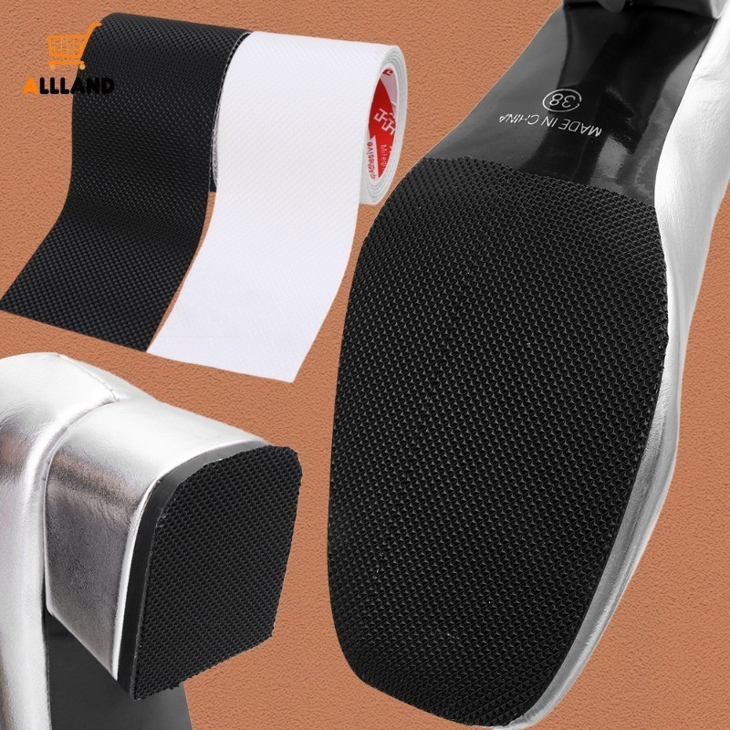 Adesivo Auto-Para Sola De Sapato Antiderrapante-Almofada De Borracha Pés Dianteiros Cortada-Protetor Antideslizante Salt