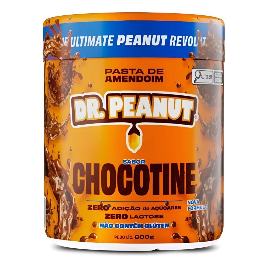 Pasta De Amendoim 600g Chocotine Dr. Peanut