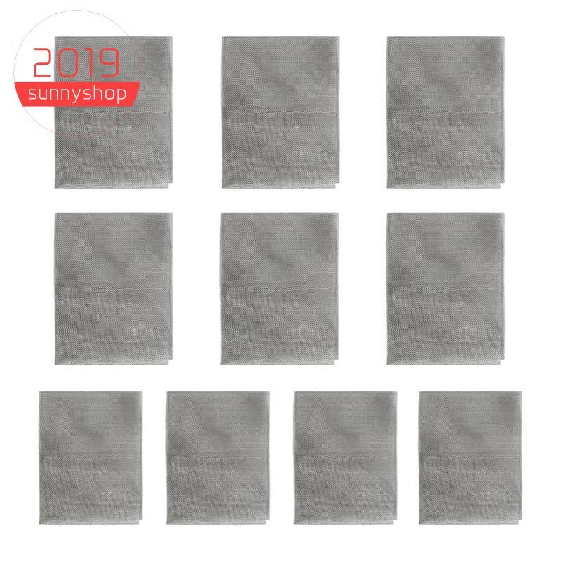 [Bestseller S] 10 Peças De Malha De Soldagem De Plástico Com Reforço De Tela Fio De Aço Inoxidável Kit Para Reparos Term