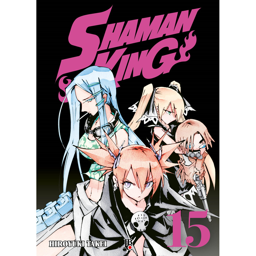 Capa do livro Mangá - Shaman King BIG Vol. 15 - por Hiroyuki Takei - Editora JBC