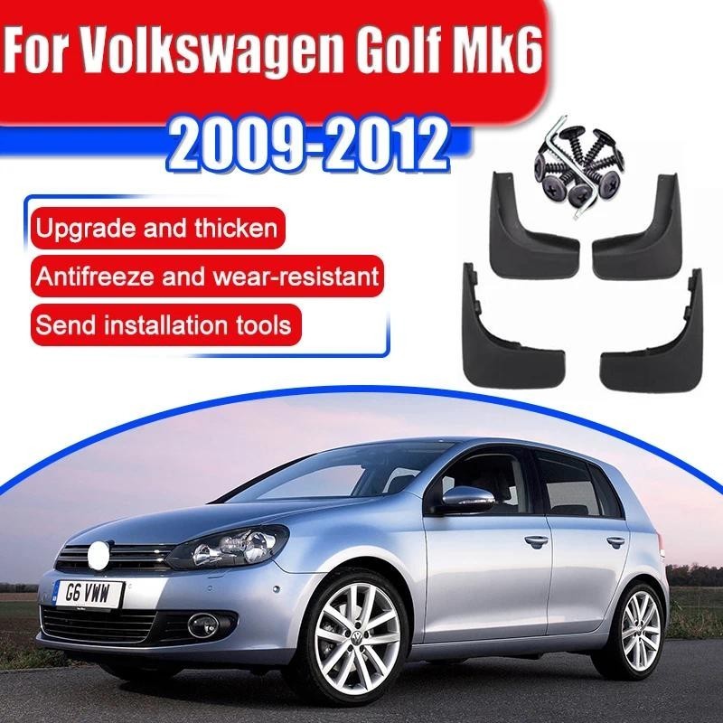 Para Volkswagen VW Golf 6 Mk6 A6 2009 2010 2011 2012 Paralama Mud Flaps Guarda Respingo Aleta Acessórios Do Carro-Lamas