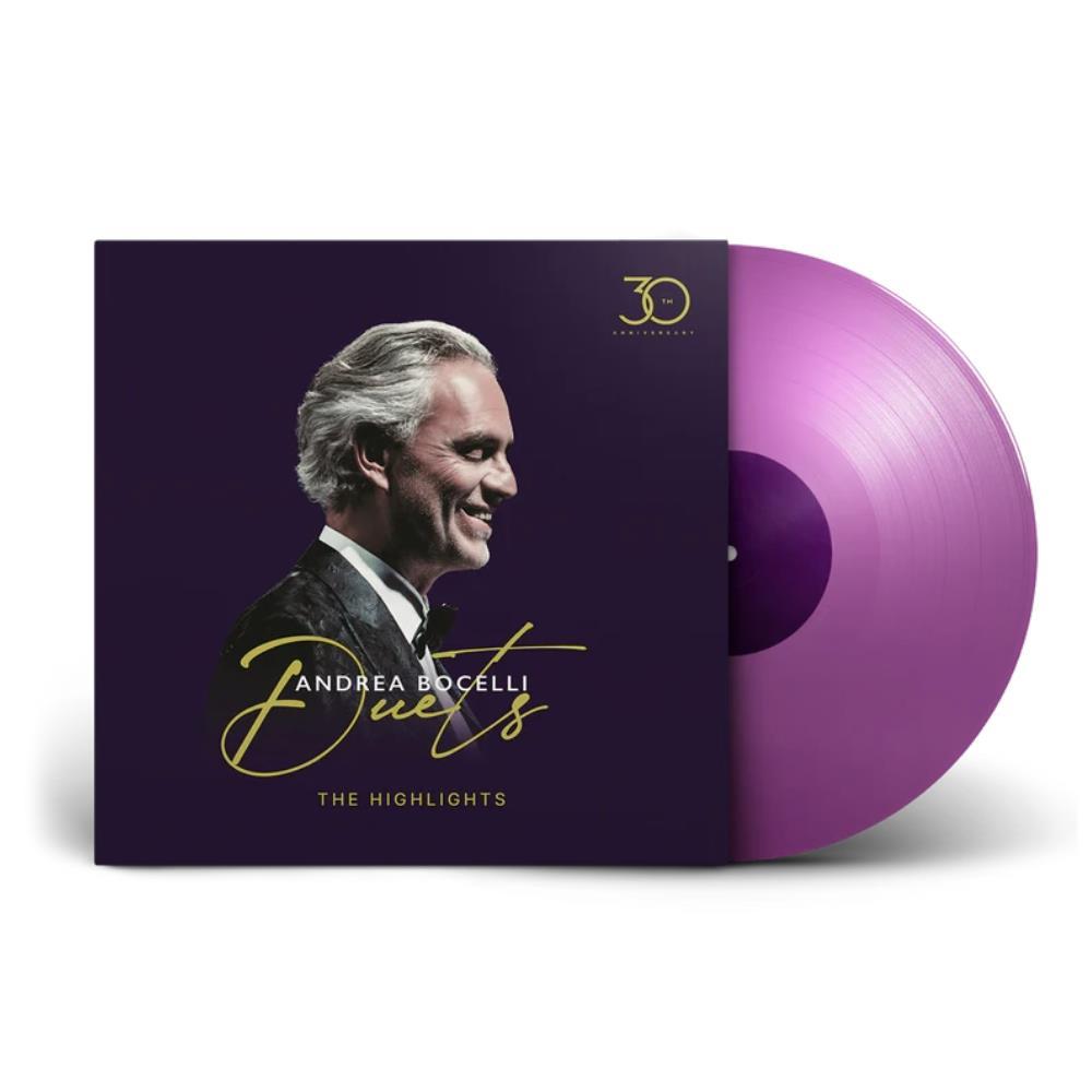 Vinil Andrea Bocelli - Duets 30th Anniversary/LP Translucent Purple - Importado em Oferta na Shopee