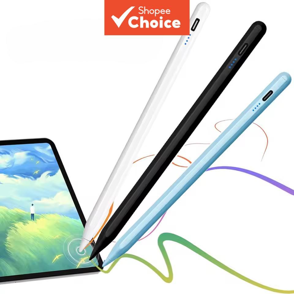 Caneta Stylus Universal para iOS e iPad/Tablet/Smartphone, multicolorida, caneta capacitiva para pintura e escrita