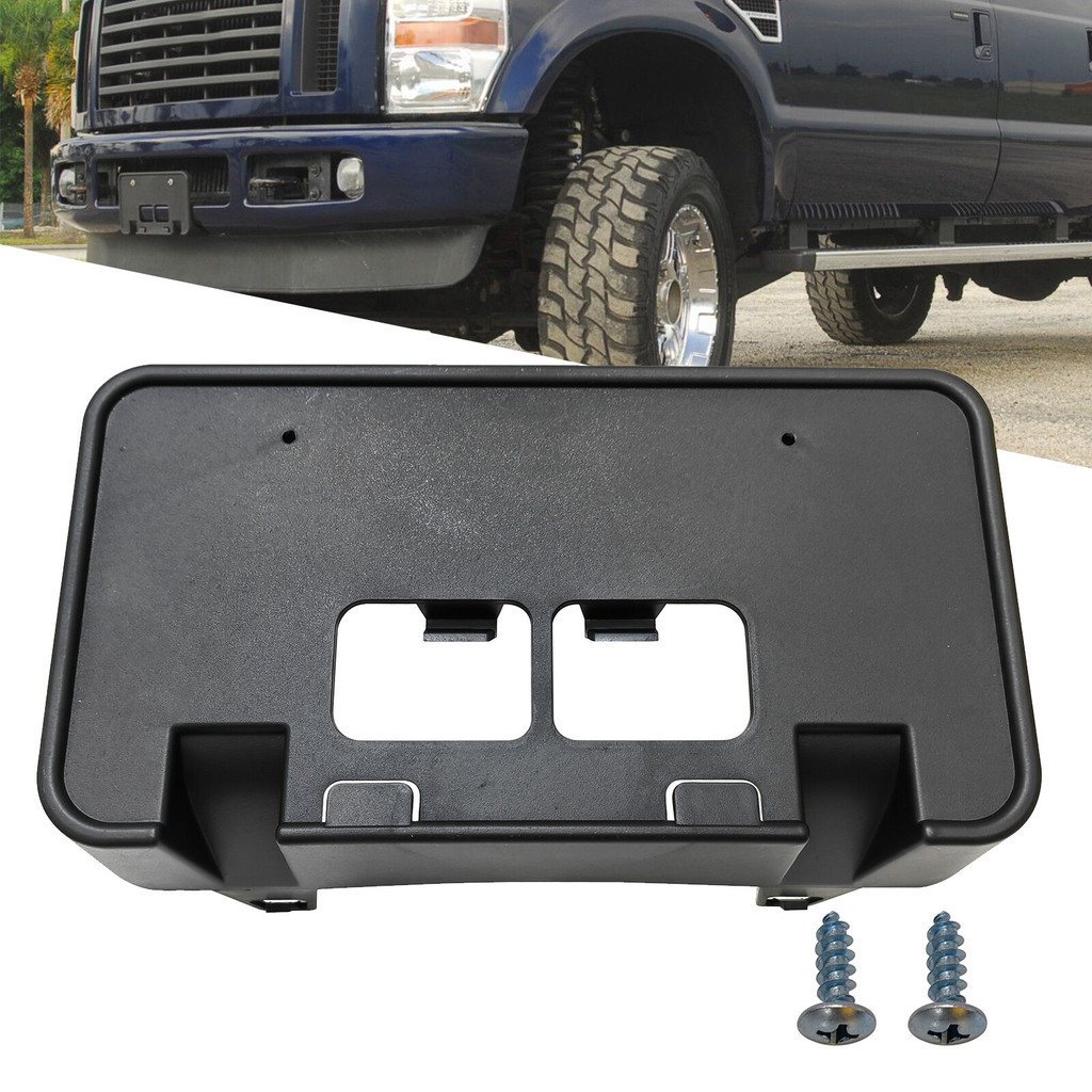 Para 2008-10 Ford F250 F350 Super Duty Suporte De Placa De Etiqueta De Licença Frontal