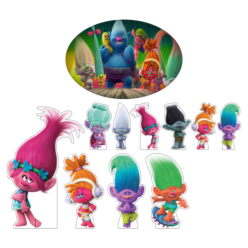 Kit Display + Elipse Festa Trolls FC
