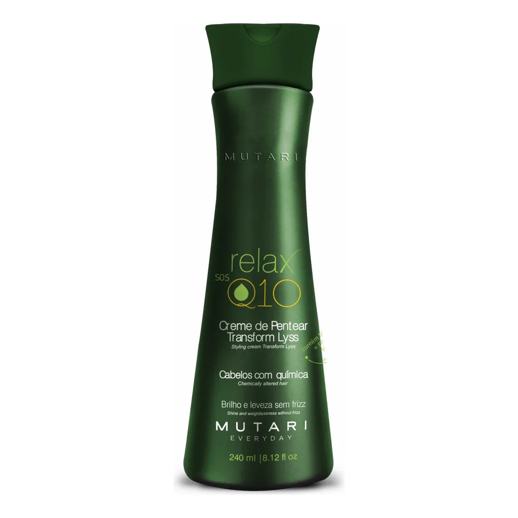 Creme De Pentear Transform Lyss Sos Q10 Relax 240ml Mutari