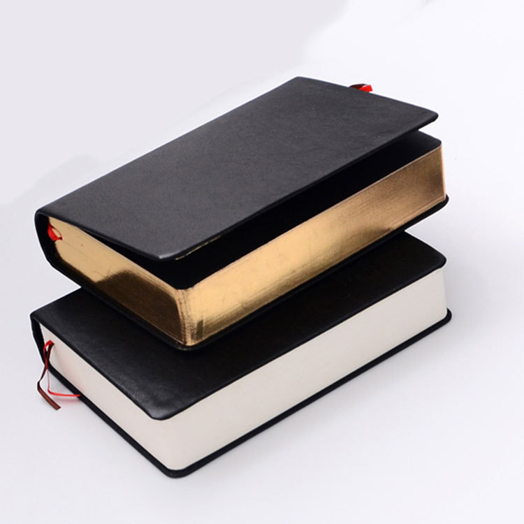 A6 Caderno Bloco de Notas Couro Bíblia Diário Livro Diários Agenda Planejador Escola Escritório Material de Papelaria