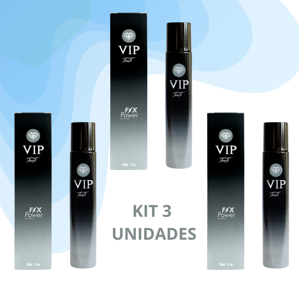 Kit 3 Perfume Touti VIP Importados Promoção (Voce escolhe a melhor combinação)