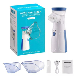 Inalador Portátil Mesh Nebulizador Adulto e Infantil Silencioso Saúde Respiração a pilha …