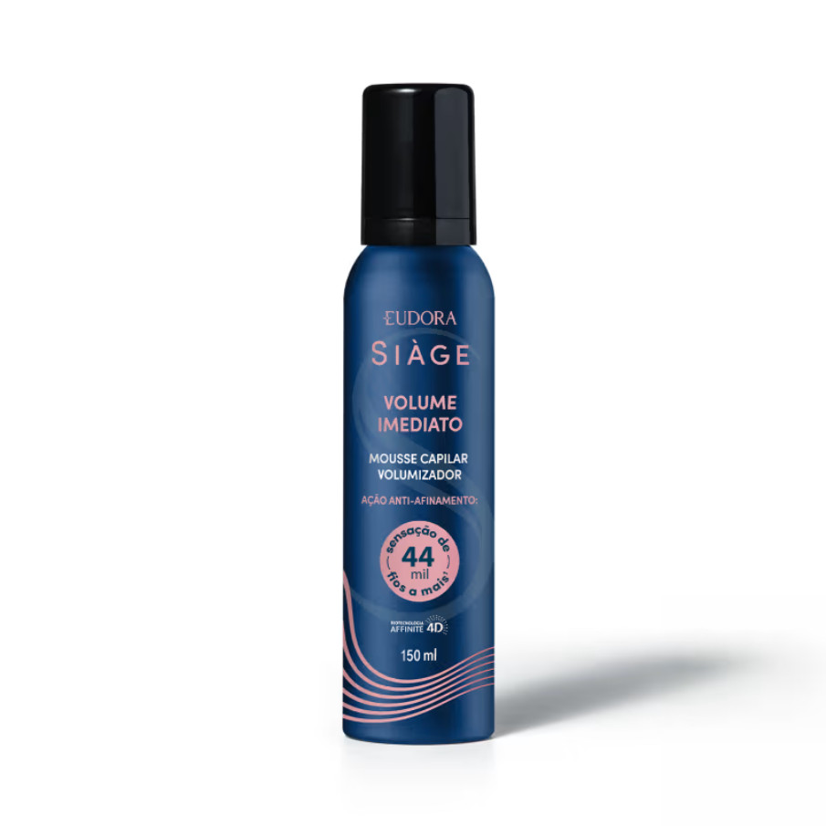 Mousse Volumizador Siàge Volume Imediato 150ml - Eudora