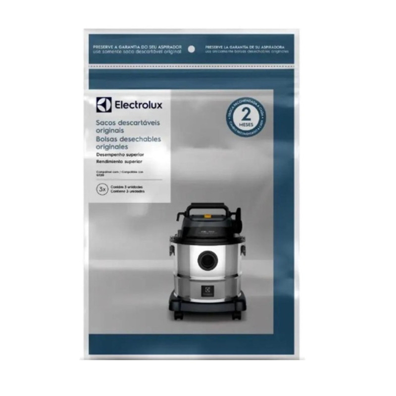 Saco Aspirador Electrolux Gt20i Csebi 3 Unid A25137301 Gt20i