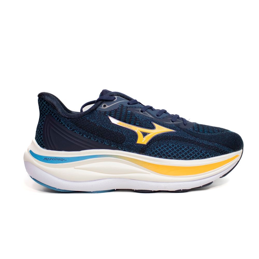 Tênis Mizuno Wave Skyway Masculino Corrida Amortecimento Confortável Academia