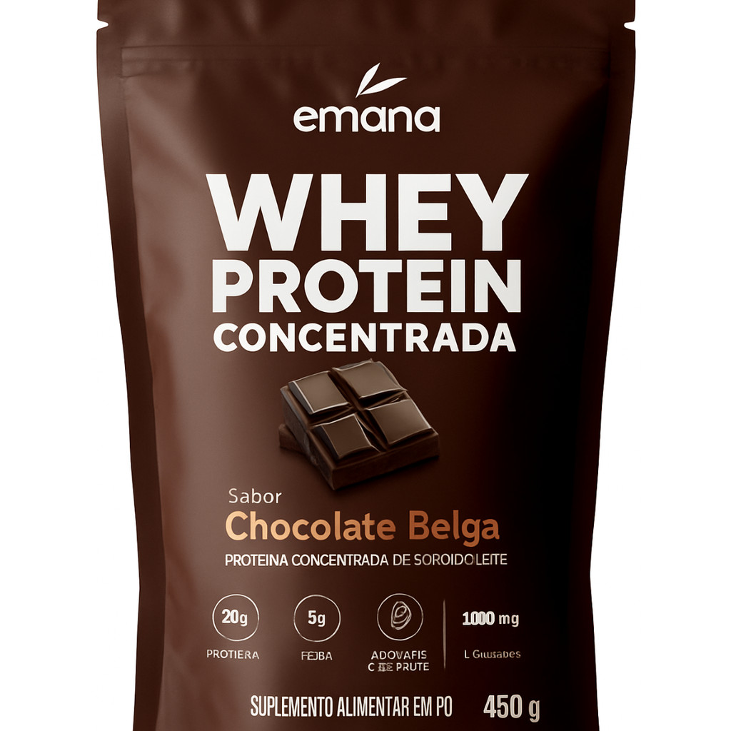 Whey Protein Concentrado Emana Piracanjuba Zero Lactose