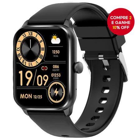  2025 Novo Smartwatch à Prova d'Água T16 Monitor de Frequência Cardíaca Esportivo Smartwatch Android Bluetooth