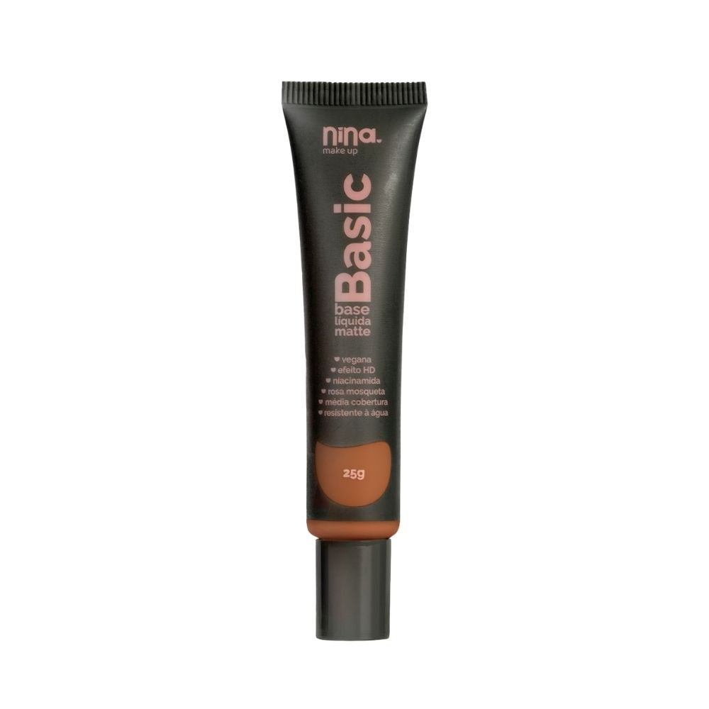 Base Líquido Nina Makeup Matte Basic COR 9