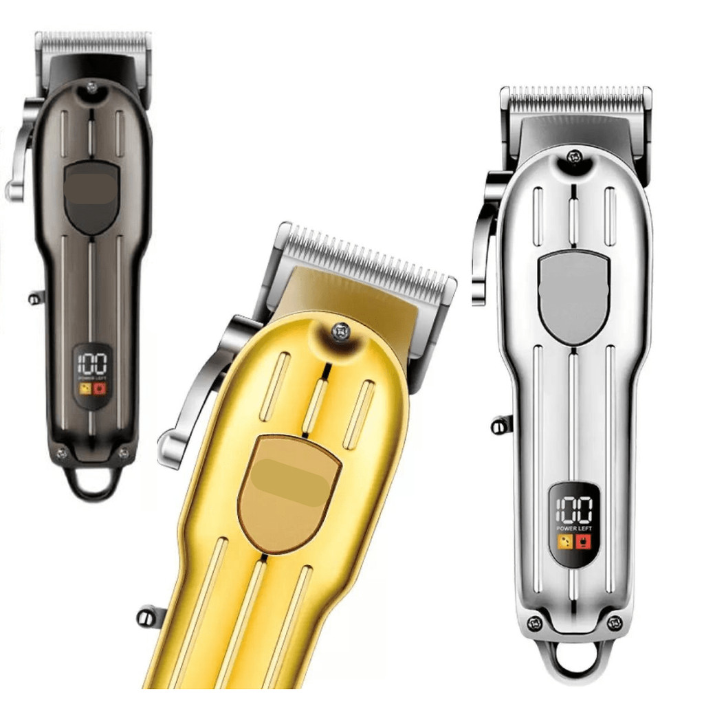 Máquina de cortar cabelo barbeador profissional sem fio