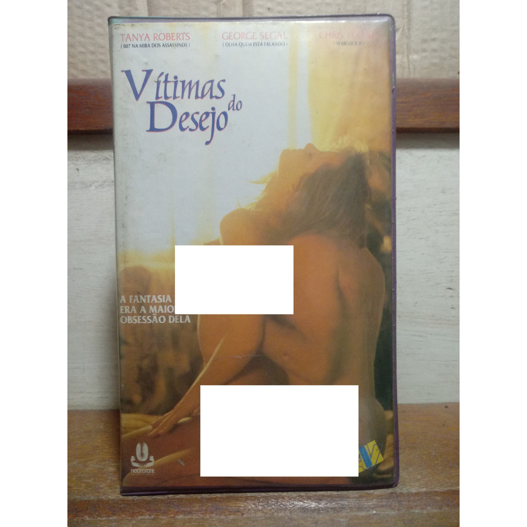 Vhs Vítimas Do Desejo - Tanya Roberts - George Segal - Chris You