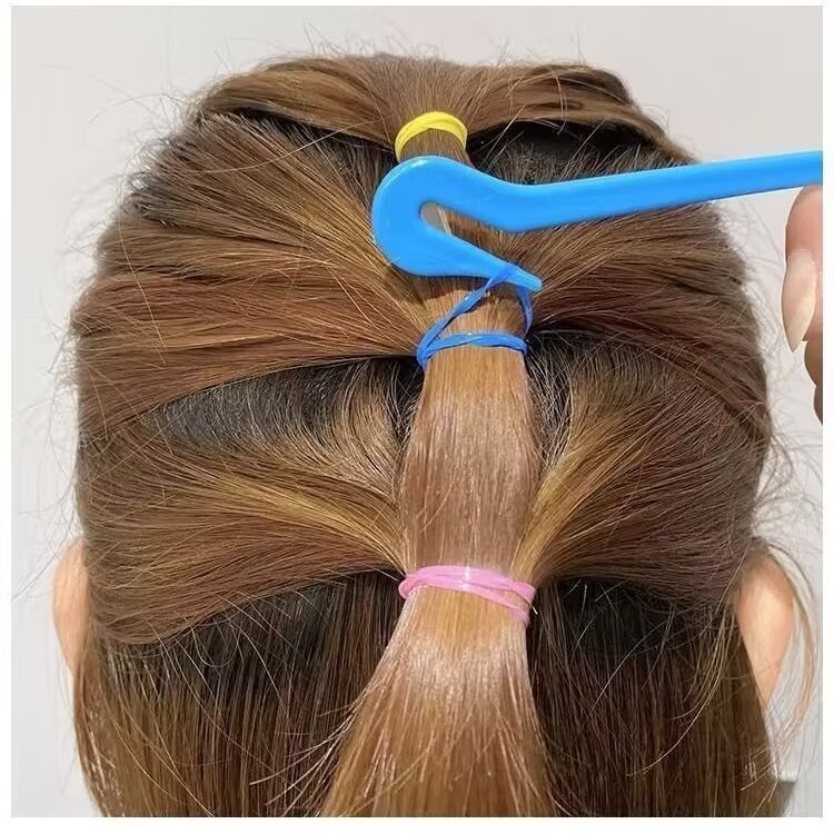 Kit 3 pcs Removedor de cabelo cortador de elástico descartável não danifica o cabelo em Oferta na Shopee
