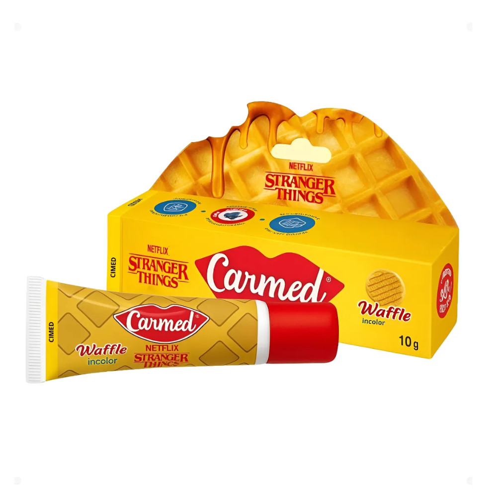 CARMED STRANGER THINGS HIDRATANTE LABIAL 10G WAFFLE - CIMED