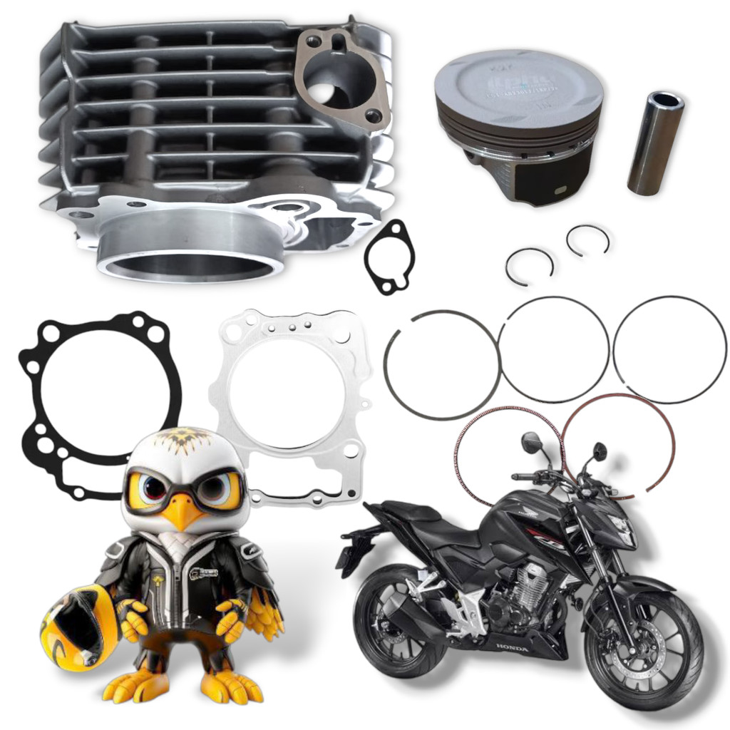 Kit Cilindro Completo Honda Cb 300f Twister 2023 Á 2026