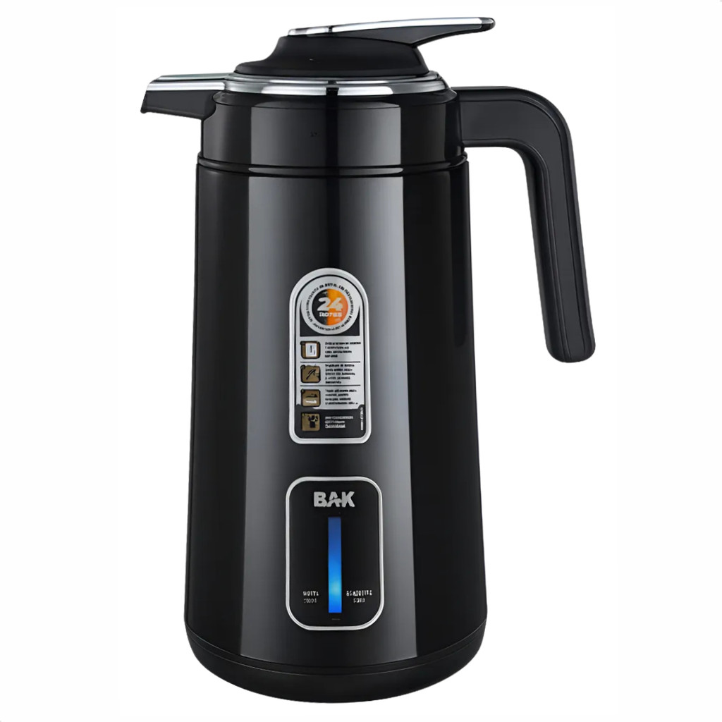 Chaleira Térmica Elétrica Inox 360º 24h Quente 1,8 Litros 1350W 220V