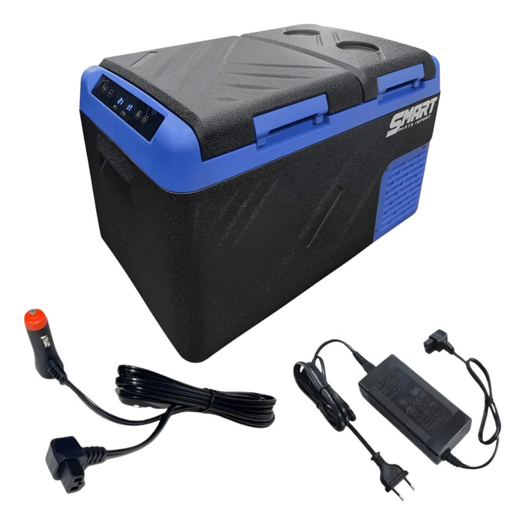 GELADEIRA PORTÁTIL 35 LITROS CAMINHÃO CARRO VIAGEM BLUETOOTH em Oferta na Shopee