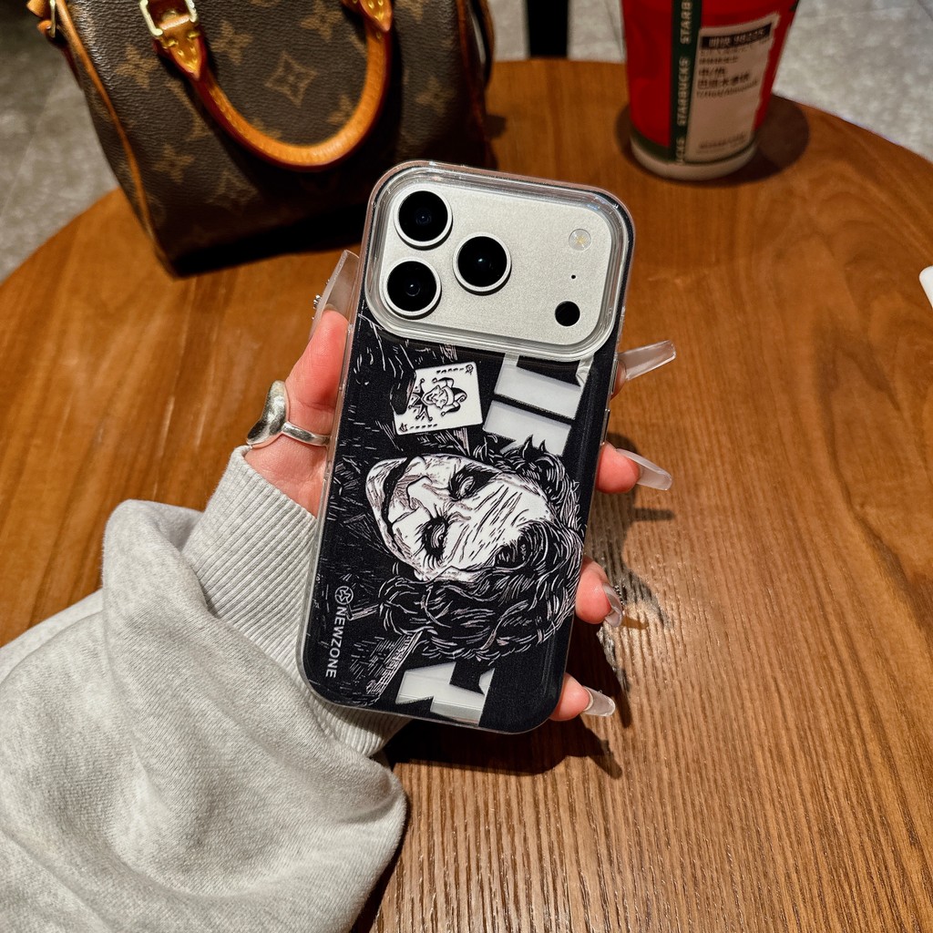 Capinha Para iPhone Coringa Para iPhone XR 11 12 13 14 15 16 17 Air Plus Pro Promax