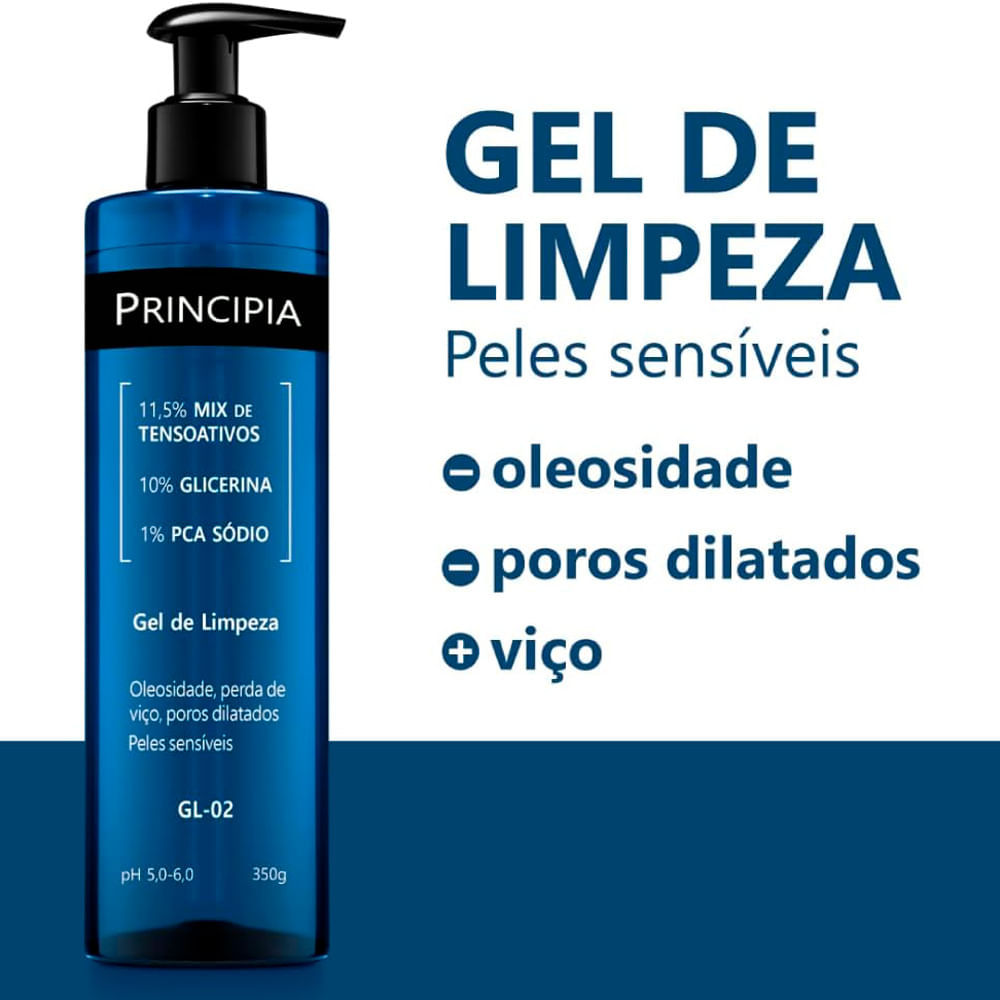 Detalhes do Gel de Limpeza Principia GL 02 350g