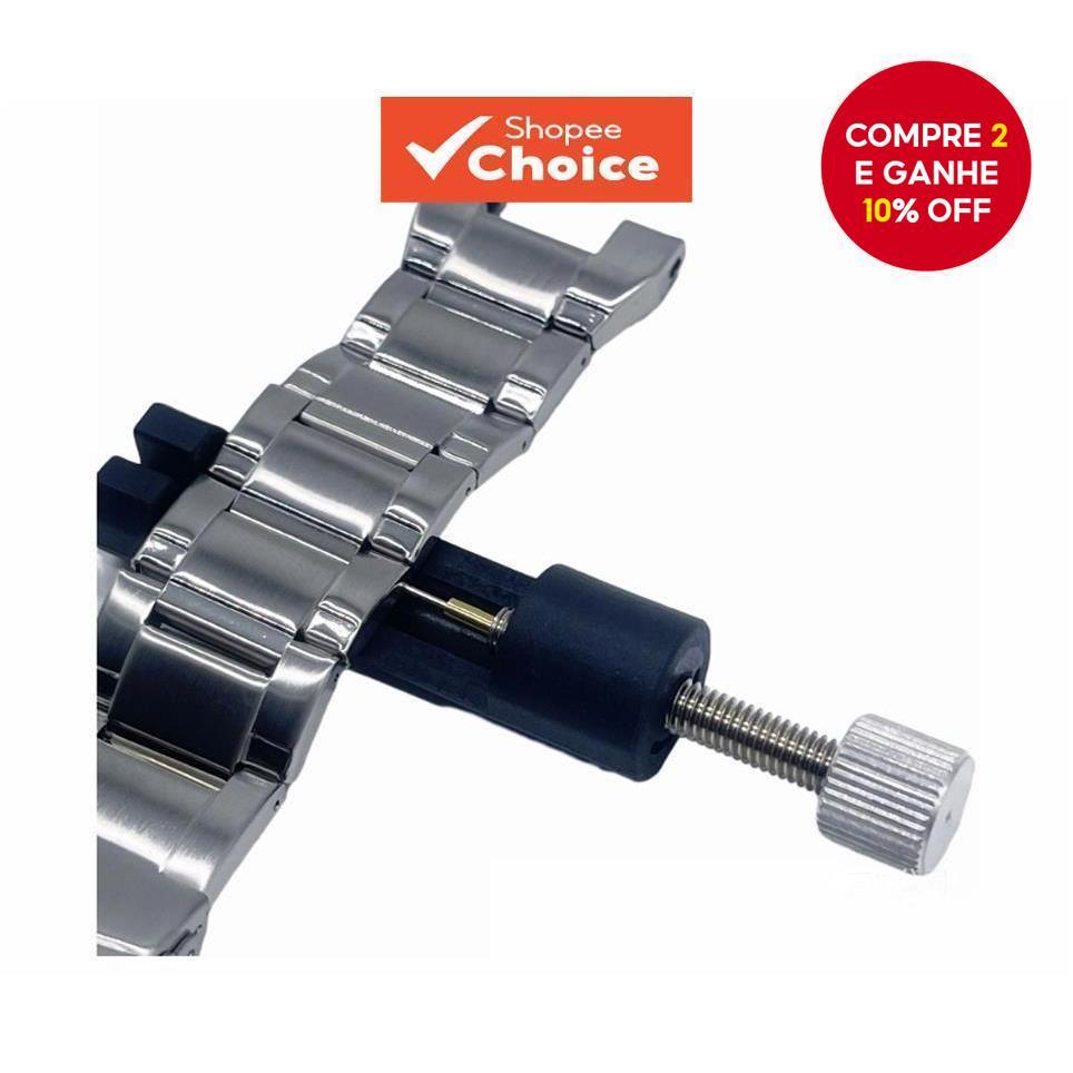 Kit De Dimensionamento De Pulseira Removedora De Link De Relógio Compacto Com 3 Agulhas Reforçadas em Oferta na Shopee