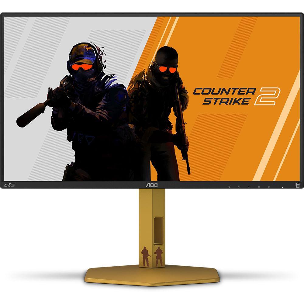 Monitor Gamer Agon CS2 25" AOC Full HD, 310Hz, 0.3ms com 10000:1 de Contraste - CS25G/78