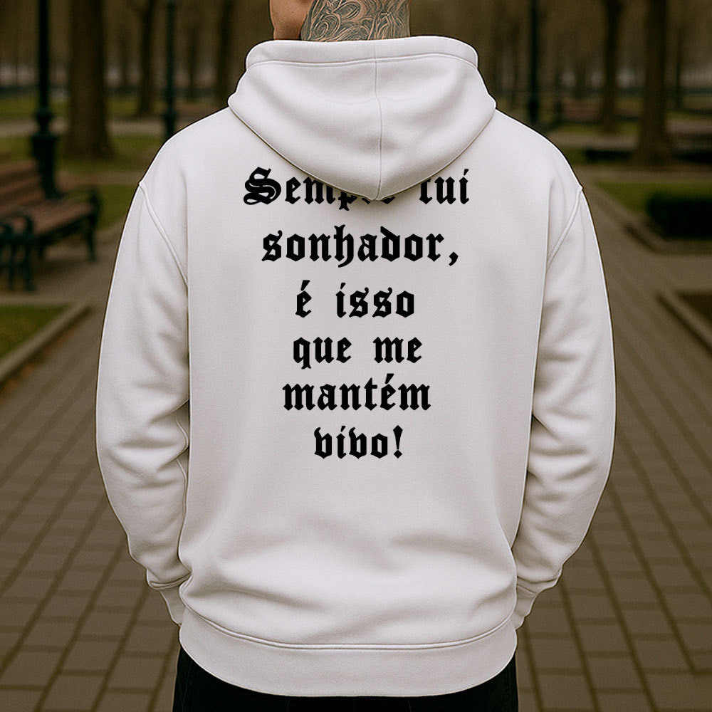 Moletom Algodão Flanelado Peluciado Quentinho Confortável Estampado REF-57