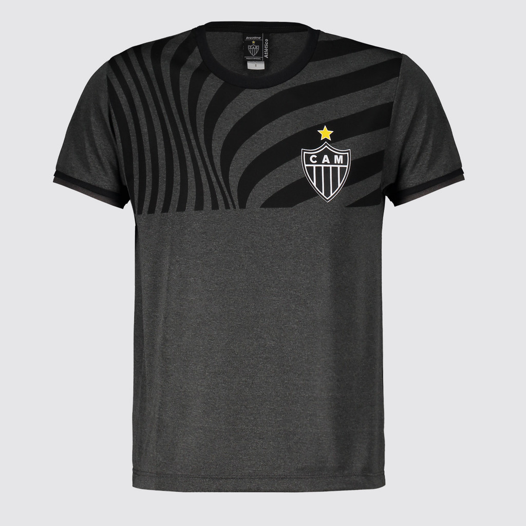 Camisa Atlético Mineiro Toe Juvenil Cinza em Oferta na Shopee