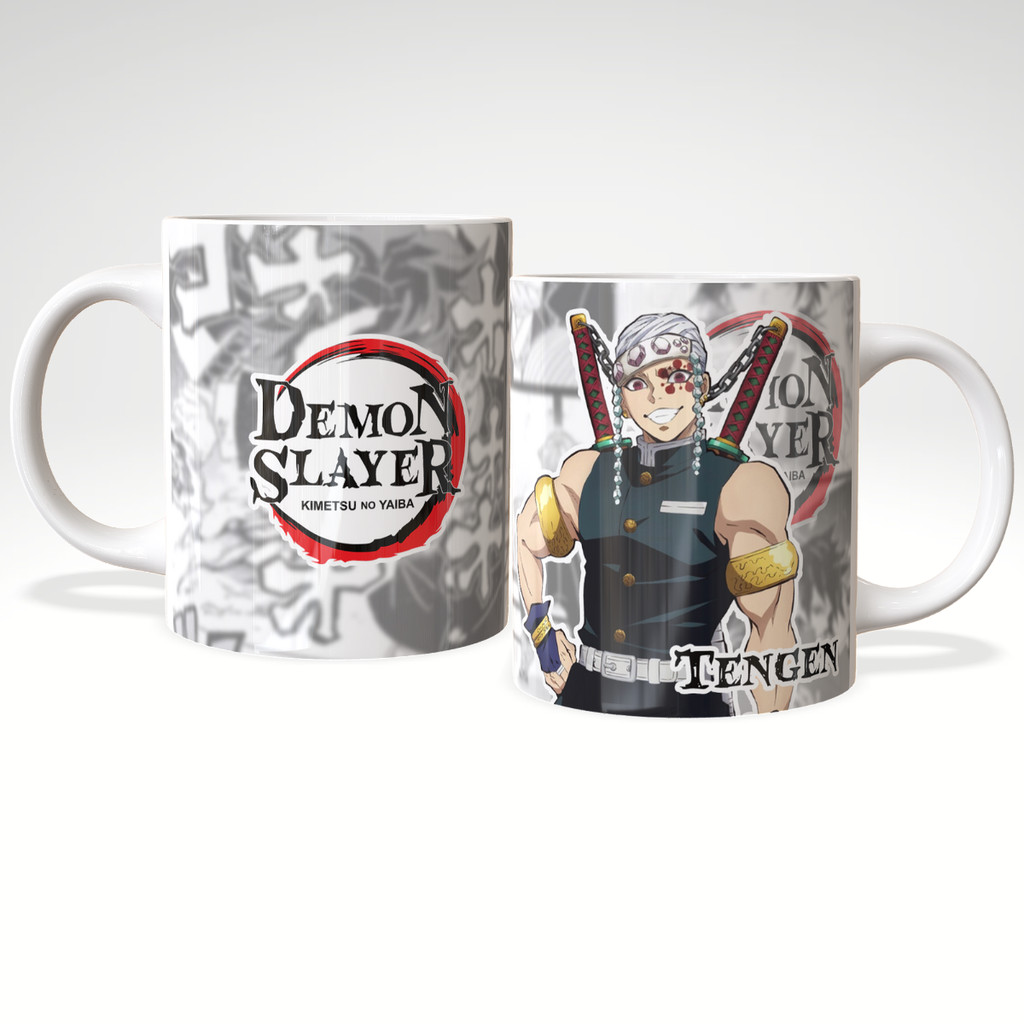 Caneca Anime Demon Slayer Tanjiro Nezuko Zenitsu Kimetsu no Yaiba em Oferta na Shopee