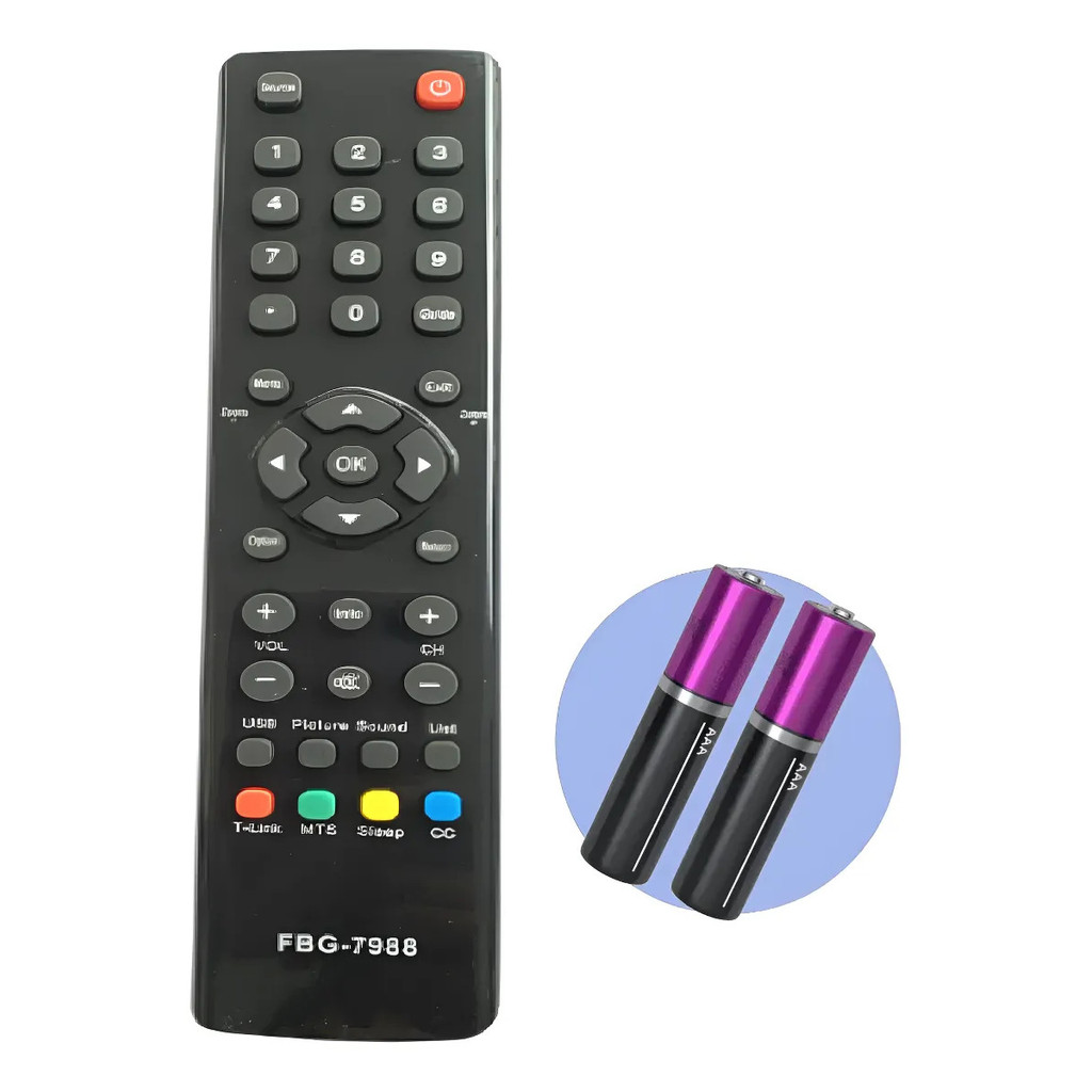 Controle Remoto  Lcd Compatível C/ Philco Fbg- 7988