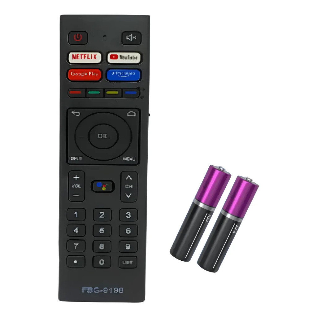 Controle Remoto Smart Compatível C/ Led Hq Modelo Fbg-9198