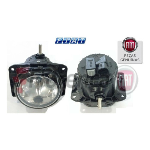 Par Farol De Milha Original Fiat Siena Strada Punto Novo Uno — imagem 2 de 2