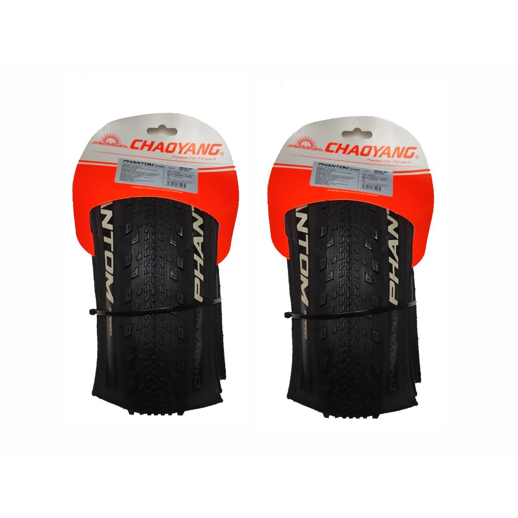 Par de Pneu MTB Chaoyang Phantom Speed 29x2.30 60Tpi Tbl Pto