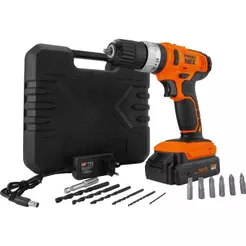 Parafusadeira Furadeira de Impacto 12V Toolmix PFT012I Bateria de Lítio Maleta Mandril 10mm