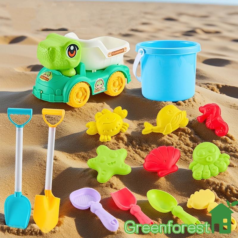 greenfor 10 Unidades Colheres Coloridas Para Ar Verão Brincar Ferramentas Ar