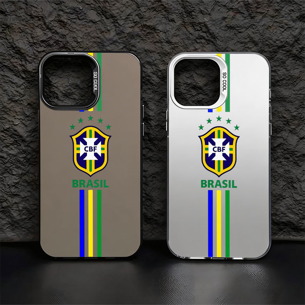 Capa Seleção Brasileira Brasil Para Samsung A55/A35/A15/A05/A54/A34/A14/A13/A12 Anti Queda CY