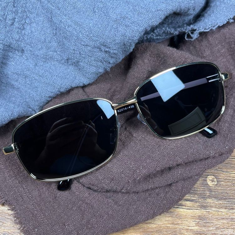 Óculos de sol polarizados óculos de sol masculinos High-End motorista condução óculos especiais moda pára-sol Anti-Ultra